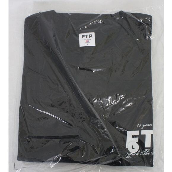 FTP 15 Year Anniversary Logo Tee Black Large NEW - Picture 1 of 2